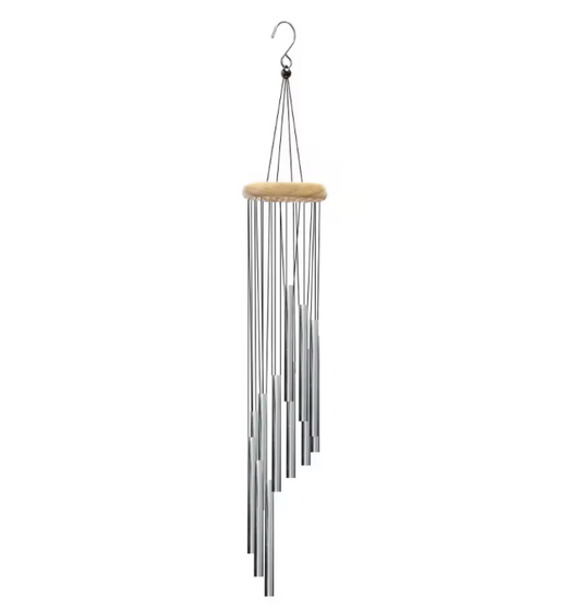 Campana de Viento Premium de 12 Tubos – Armonía y Elegancia para tu Hogar