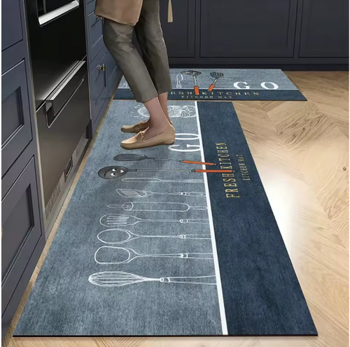 Alfombra Antideslizante Premium de Terciopelo – Confort y Estilo para tu Hogar
