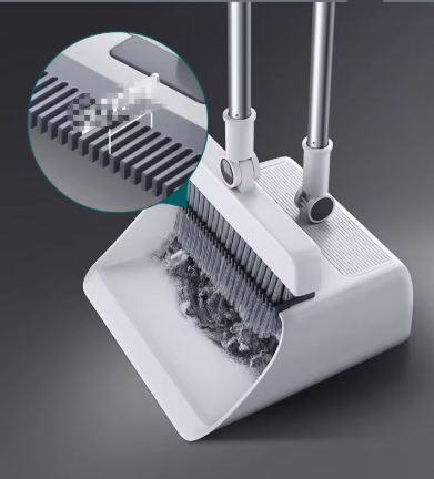 Set de Limpieza 3 en 1 Premium – Escoba, Recogedor y Cepillo Compacto