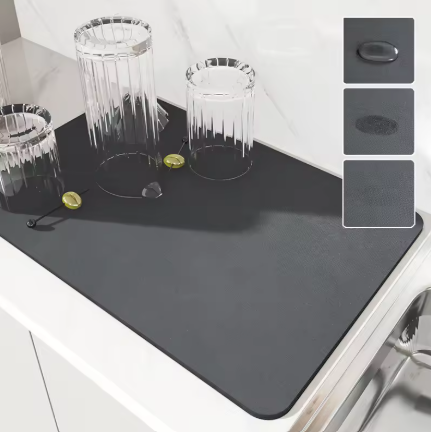 Alfombrilla Secado Ultra Absorbente – Cocina Limpia y Sin Humedad
