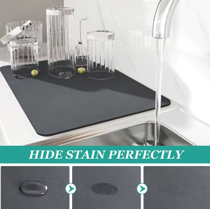 Alfombrilla Secado Ultra Absorbente – Cocina Limpia y Sin Humedad