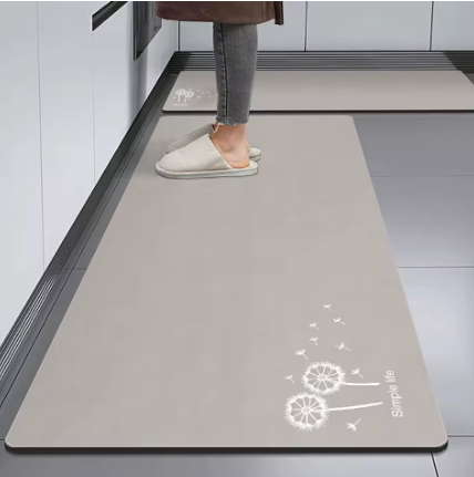 Alfombra Antideslizante Premium de Terciopelo – Confort y Estilo para tu Hogar