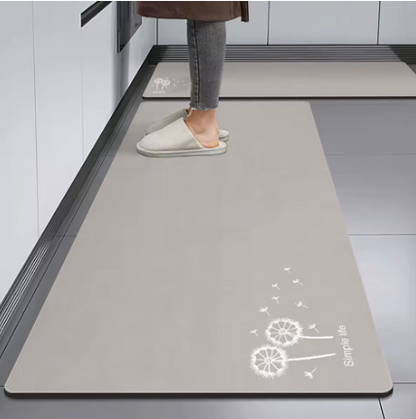 Alfombra Antideslizante Premium de Terciopelo – Confort y Estilo para tu Hogar