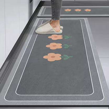 Alfombra Antideslizante Premium de Terciopelo – Confort y Estilo para tu Hogar