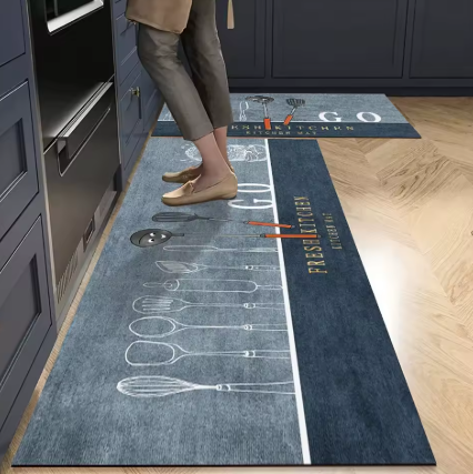 Alfombra Antideslizante Premium de Terciopelo – Confort y Estilo para tu Hogar