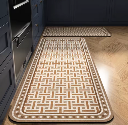 Alfombra Antideslizante Premium de Terciopelo – Confort y Estilo para tu Hogar