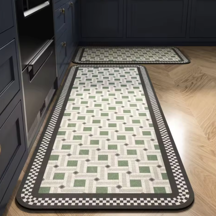 Alfombra Antideslizante Premium de Terciopelo – Confort y Estilo para tu Hogar