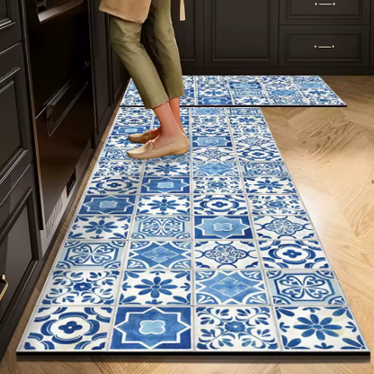 Alfombra Antideslizante Premium de Terciopelo – Confort y Estilo para tu Hogar