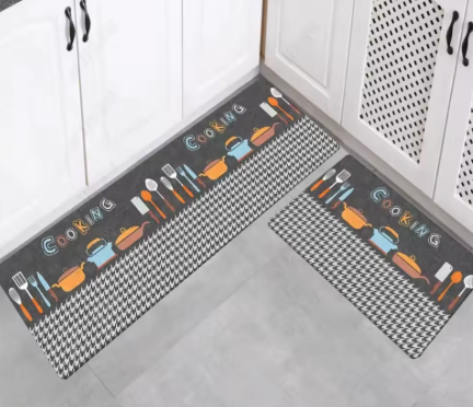 Alfombra Antideslizante Premium de Terciopelo – Confort y Estilo para tu Hogar