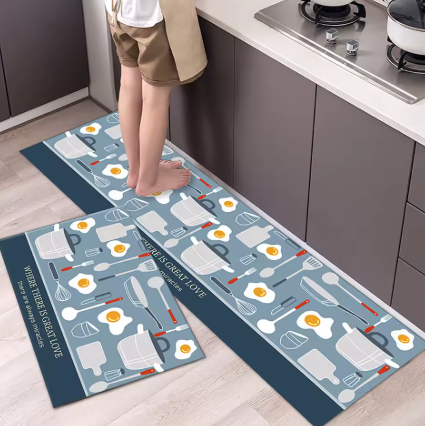 Alfombra Antideslizante Premium de Terciopelo – Confort y Estilo para tu Hogar