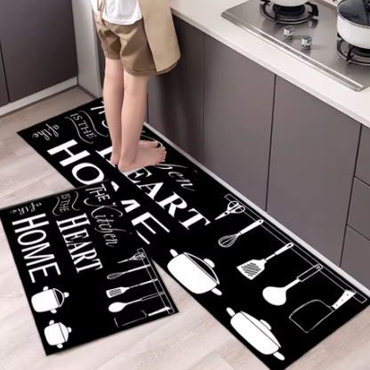 Alfombra Antideslizante Premium de Terciopelo – Confort y Estilo para tu Hogar