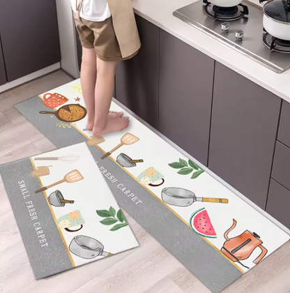 Alfombra Antideslizante Premium de Terciopelo – Confort y Estilo para tu Hogar