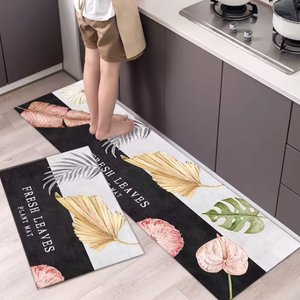 Alfombra Antideslizante Premium de Terciopelo – Confort y Estilo para tu Hogar
